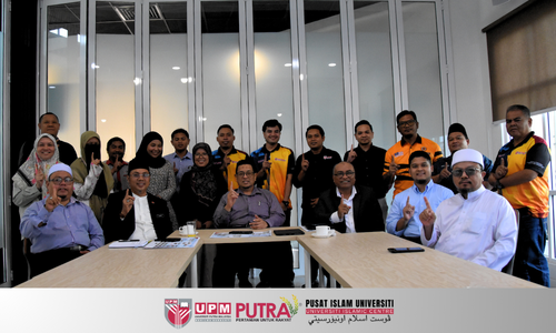 Pertemuan YBhg. Datoâ€™ Naib Canselor dan Pendaftar UPM Bersama Kakitangan Pusat Islam Universiti
